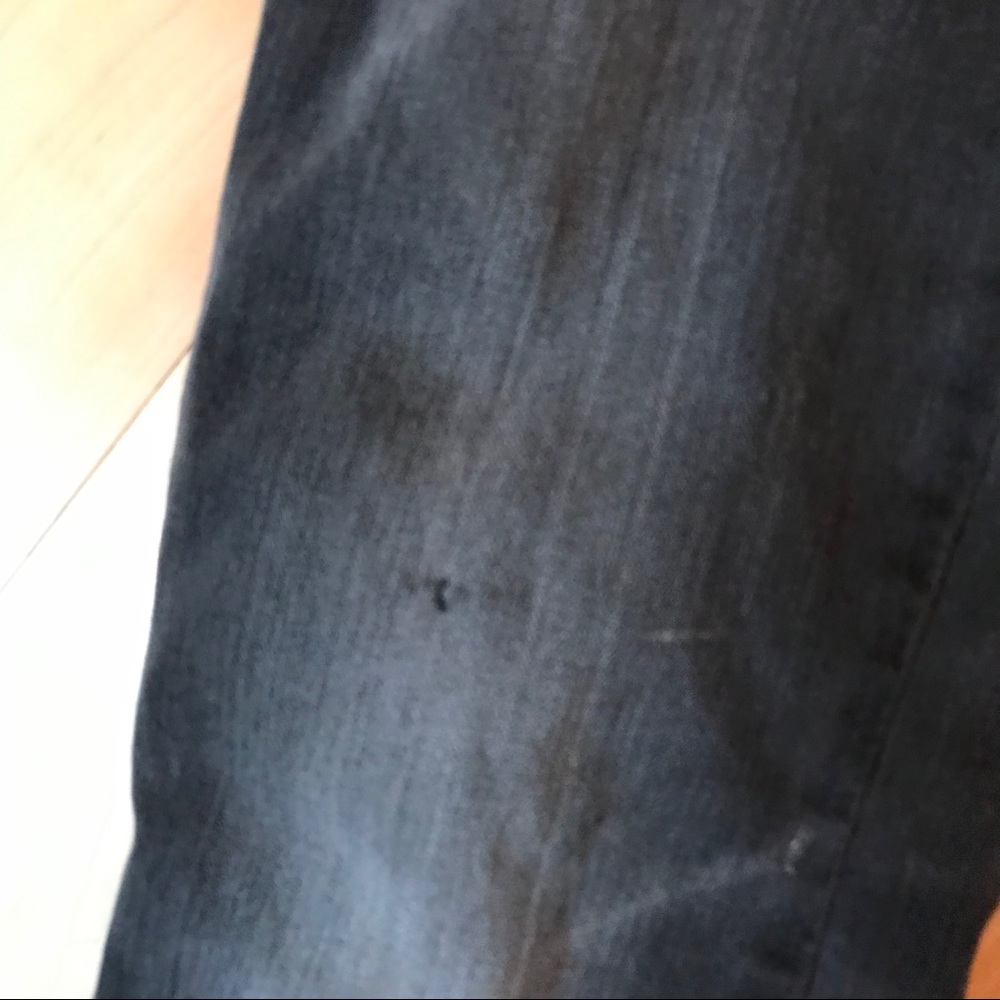 Free People Distressed Skinny Gray Black Jeans 26 - Picture 3 of 8